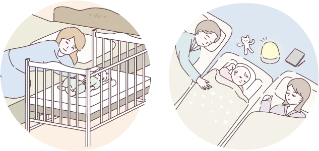 NidooBio 添い寝使用イメージ